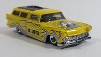 2012 Hot Wheels HW Performance 8 Crate Yellow Die Cast Toy Car Vehicle