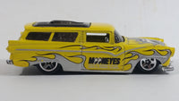 2012 Hot Wheels HW Performance 8 Crate Yellow Die Cast Toy Car Vehicle