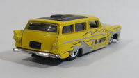 2012 Hot Wheels HW Performance 8 Crate Yellow Die Cast Toy Car Vehicle