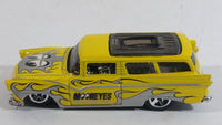 2012 Hot Wheels HW Performance 8 Crate Yellow Die Cast Toy Car Vehicle