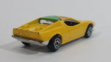 Summer Marz Karz No. 8805 Ferrari Testarossa '2001' Yellow Die Cast Toy Exotic Race Car Vehicle