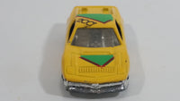 Summer Marz Karz No. 8805 Ferrari Testarossa '2001' Yellow Die Cast Toy Exotic Race Car Vehicle