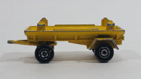 Majorette Shell Fuel Tanker Transport Trailer Yellow Die Cast Toy Car Vehicle 2152700