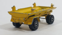 Majorette Shell Fuel Tanker Transport Trailer Yellow Die Cast Toy Car Vehicle 2152700