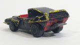 1972 Lesney Matchbox Superfast Woosh - N - Push No. 58 Yellow (Painted Black) Die Cast Toy Car Vehicle