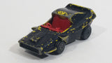 1972 Lesney Matchbox Superfast Woosh - N - Push No. 58 Yellow (Painted Black) Die Cast Toy Car Vehicle