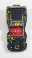 1972 Lesney Matchbox Superfast Woosh - N - Push No. 58 Yellow (Painted Black) Die Cast Toy Car Vehicle