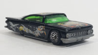 2001 Hot Wheels 1959 Chevrolet Impala Monster #1 Black Die Cast Toy Low Rider Car Vehicle