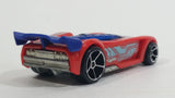 2010 Hot Wheels Trick Tracks Battle Spec Orange Blue Die Cast Toy Car Vehicle