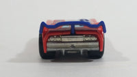 2010 Hot Wheels Trick Tracks Battle Spec Orange Blue Die Cast Toy Car Vehicle