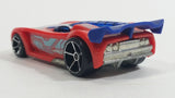 2010 Hot Wheels Trick Tracks Battle Spec Orange Blue Die Cast Toy Car Vehicle