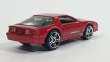 2012 Hot Wheels Camaro IROC-Z Red Die Cast Toy Car Vehicle