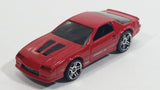 2012 Hot Wheels Camaro IROC-Z Red Die Cast Toy Car Vehicle