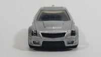 2010 Hot Wheels '09 Cadillac CTS-V Metalflake Silver Grey Die Cast Toy Luxury Car Vehicle