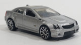 2010 Hot Wheels '09 Cadillac CTS-V Metalflake Silver Grey Die Cast Toy Luxury Car Vehicle