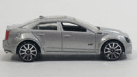 2010 Hot Wheels '09 Cadillac CTS-V Metalflake Silver Grey Die Cast Toy Luxury Car Vehicle