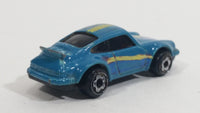 Rare 1974 Mattel Hot Wheels Micro Porsche 911 Turbo Blue Sports Car Vehicle