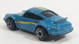 Rare 1974 Mattel Hot Wheels Micro Porsche 911 Turbo Blue Sports Car Vehicle