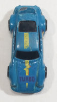 Rare 1974 Mattel Hot Wheels Micro Porsche 911 Turbo Blue Sports Car Vehicle