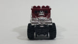 2013 Hot Wheels Desert Stunt Force Baja Bone Shaker Metalflake Red Die Cast Toy Car Vehicle