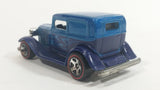 2008 Hot Wheels All Stars '32 Ford Delivery Truck Metalflake Blue Red Line Die Cast Toy Car Vehicle