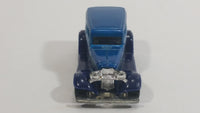 2008 Hot Wheels All Stars '32 Ford Delivery Truck Metalflake Blue Red Line Die Cast Toy Car Vehicle