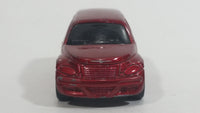 2000 Maisto Chrysler PT Cruiser Metalflake Dark Red Die Cast Toy Car Vehicle