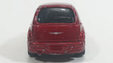 2000 Maisto Chrysler PT Cruiser Metalflake Dark Red Die Cast Toy Car Vehicle