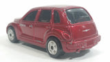 2000 Maisto Chrysler PT Cruiser Metalflake Dark Red Die Cast Toy Car Vehicle