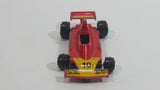 Vintage 1980s Yatming No. 1310 Ferrari 312 B3 AGIP Formula One Race Car Die Cast Toy Vehicle