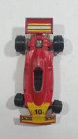 Vintage 1980s Yatming No. 1310 Ferrari 312 B3 AGIP Formula One Race Car Die Cast Toy Vehicle