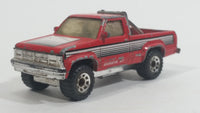 1990 Matchbox Dodge Dakota Truck Red Die Cast Toy Car Vehicle