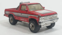 1990 Matchbox Dodge Dakota Truck Red Die Cast Toy Car Vehicle