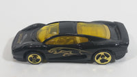 2001 Hot Wheels Company Cars Jaguar XJ220 Black Die Cast Toy Car Vehicle