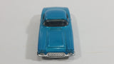 2013 Hot Wheels Showroom Corvette 60th 1962 Corvette Metalflake Aqua Blue Green Die Cast Toy Classic Car Vehicle