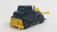 1997 Hot Wheels Tow Truck Dark Blue Plastic Body Die Cast Toy Car Vehicle McDonald's Happy Meal