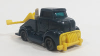 1997 Hot Wheels Tow Truck Dark Blue Plastic Body Die Cast Toy Car Vehicle McDonald's Happy Meal