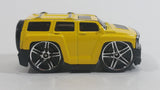 2005 Hot Wheels First Editions - Blings Hummer H3 Yellow Die Cast Toy Car Vehicle