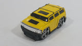 2005 Hot Wheels First Editions - Blings Hummer H3 Yellow Die Cast Toy Car Vehicle