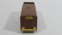 1980s Majorette Made in France Mercedes Betaillere Yellow/Brown Animal Truck Die-cast Toy