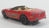 1999 Hot Wheels Sugar Rush II Jaguar XK-8 Convertible Nestle 100 Grand Chocolate Bar Red Die Cast Toy Car Vehicle