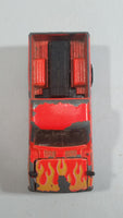 Rare Majorette Toyota Pick-up Truck 4x4 Neon Orange Gladiator No. 292 Die Cast Toy Car Vehicle with Opening Hood