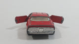 Vintage Yatming Pontiac Trans-Am Firebird Red No. 1060 Die Cast Toy Muscle Car Vehicle with Opening Doors