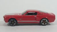 2013 Hot Wheels Workshop Performance '68 Shelby GT500 Red Die Cast Toy Muscle Car Vehicle