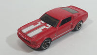 2013 Hot Wheels Workshop Performance '68 Shelby GT500 Red Die Cast Toy Muscle Car Vehicle