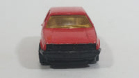 1991 Hot Wheels VW Golf GTI Red Die Cast Toy Car Vehicle