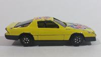 Yatming Chevrolet Camaro Z-28 #21 Yellow No. 801 Die Cast Toy Car Vehicle