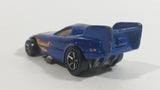 1997 Hot Wheels First Editions Pontiac Firebird Funny Car Metalflake Blue Die Cast Toy Car Vehicle