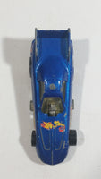 1997 Hot Wheels First Editions Pontiac Firebird Funny Car Metalflake Blue Die Cast Toy Car Vehicle