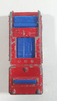 1982 Hot Wheels Fire Eater Red Fire Truck Die Cast Toy Car Vehicle - BW - Blue Lights